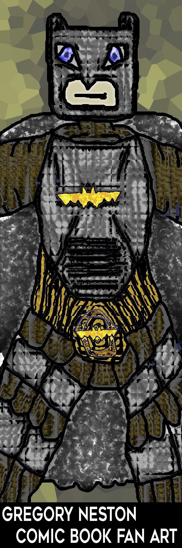 Comic Art Bat Man