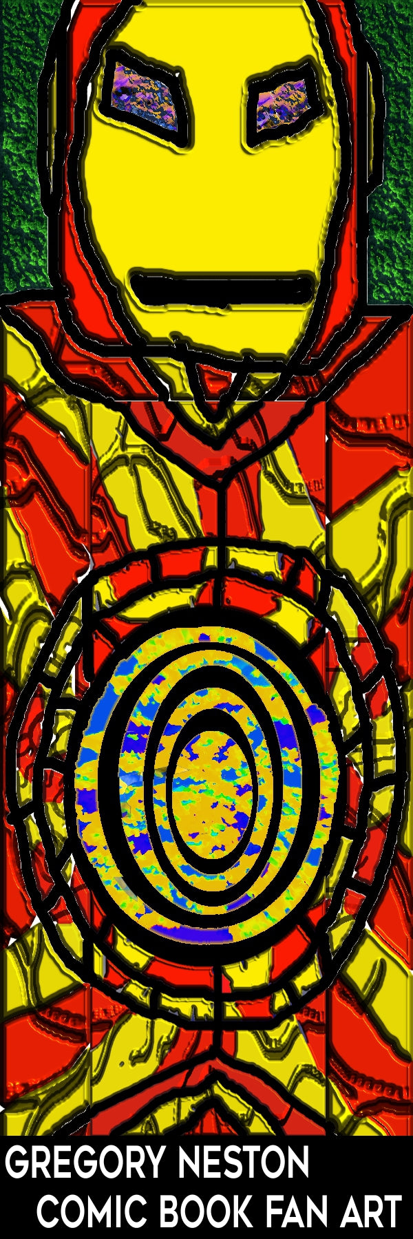 Comic Art Iron Man